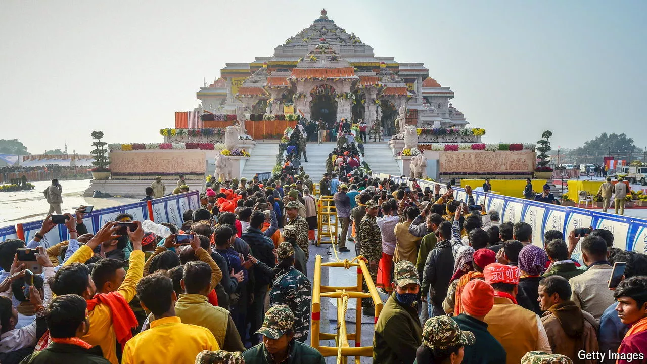 Narendra Modi Inaugurates New Temple in Ayodhya