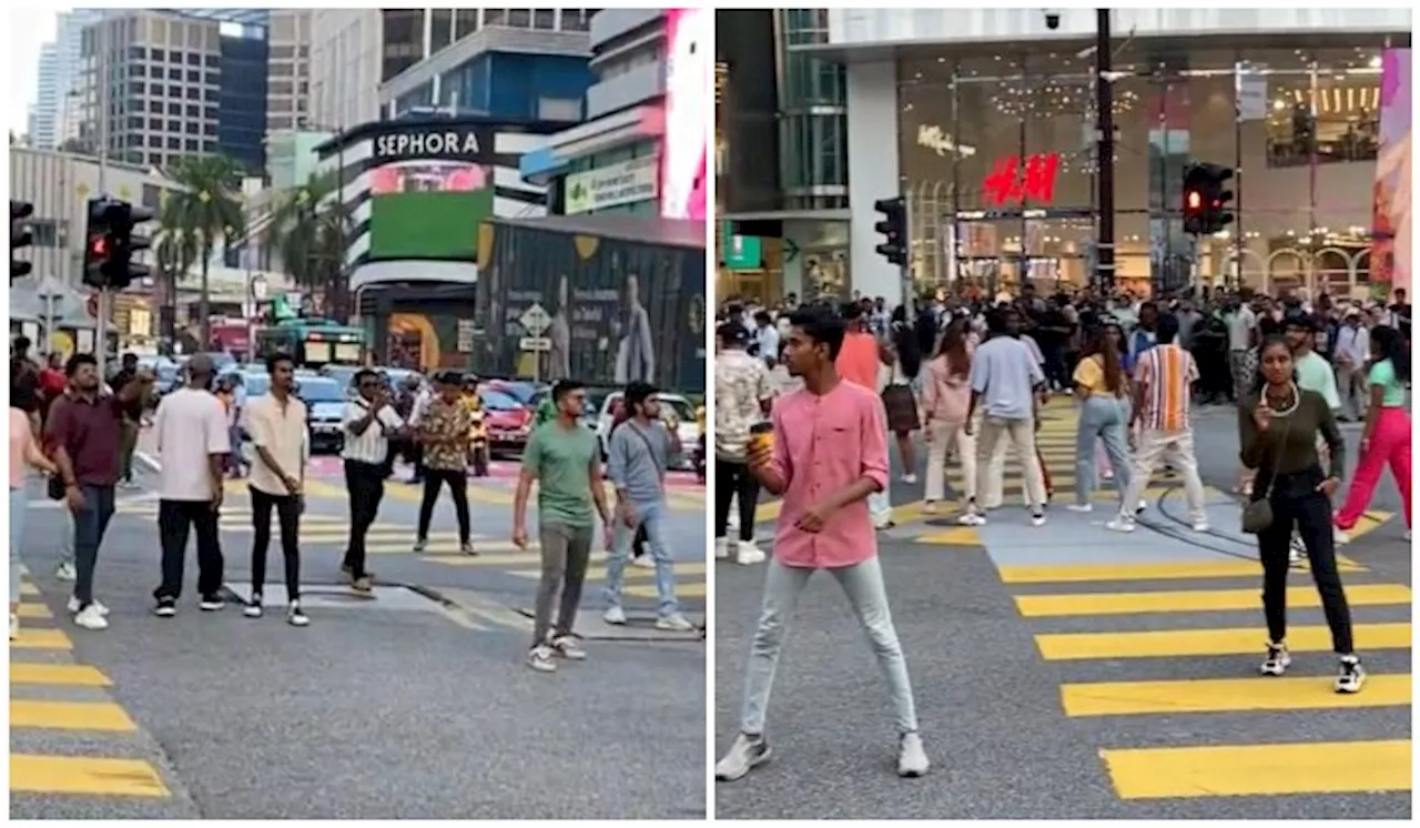 [Video] Aksi Orang Awam Buat ‘Boomerang’ Manual Di Tengah Bandar KL Bikin Ramai Tertanya. Apa Tujuannya?