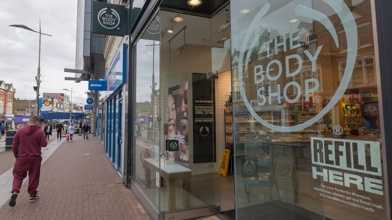 The Body Shop to close 75 stores and cut 500 jobs