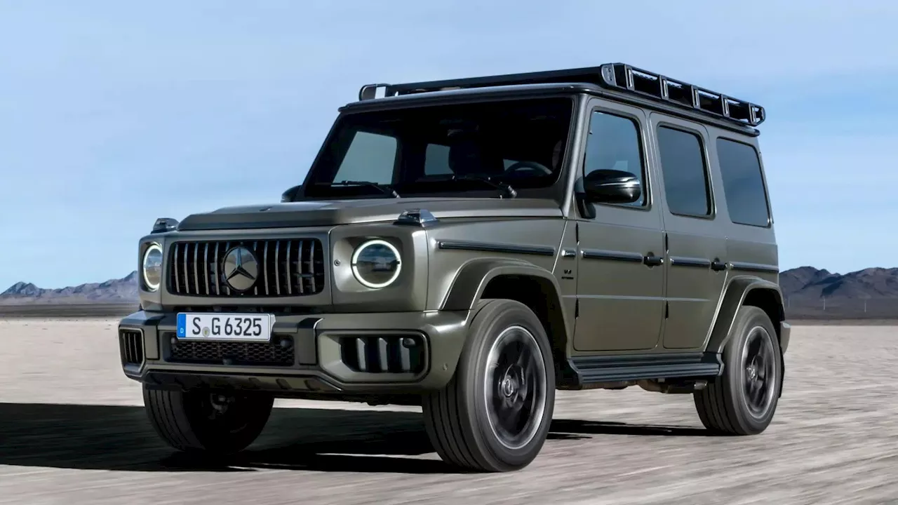 2024 Mercedes-AMG G63 amps up the tech and suspension upgrades