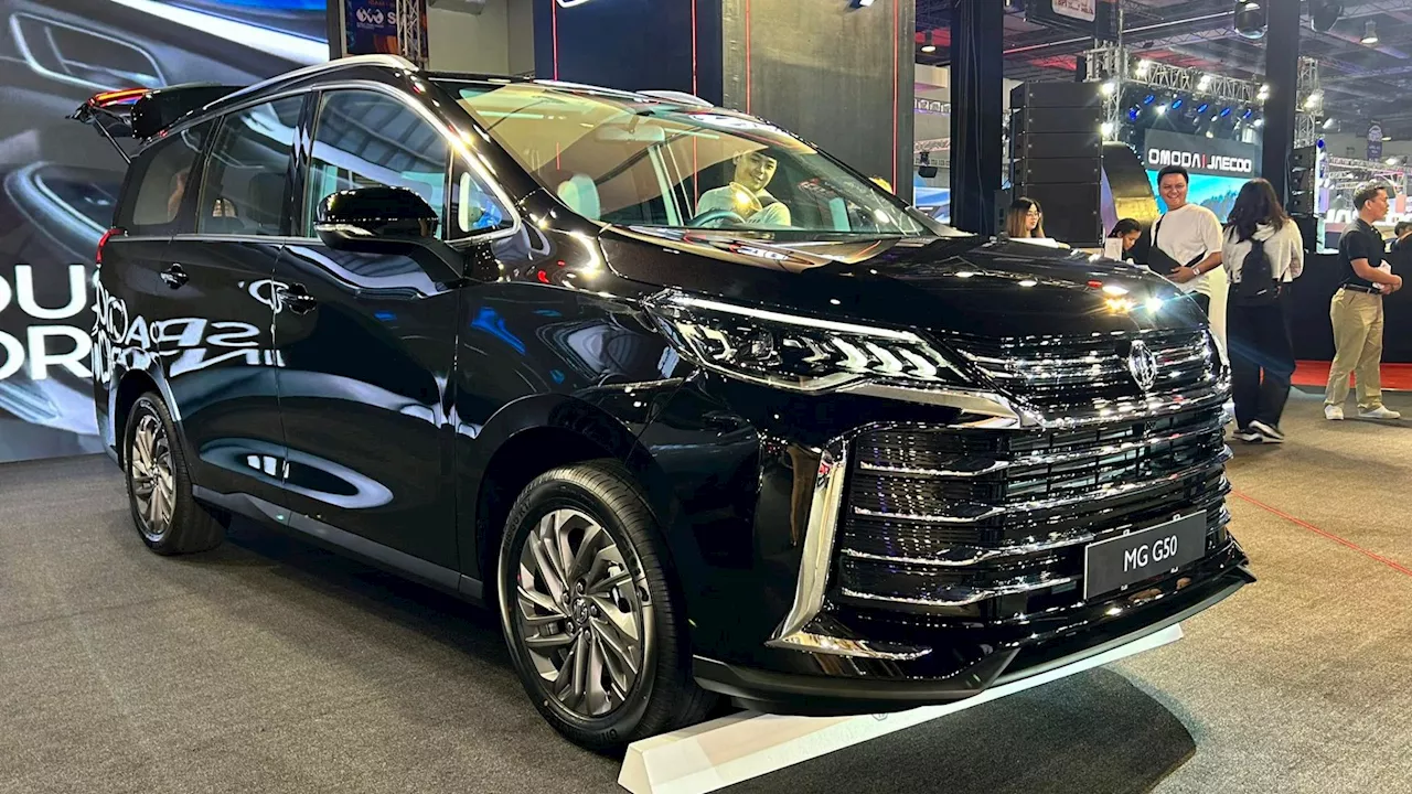 MG Introduces the G50 MPV at the 2024 Manila International Auto Show