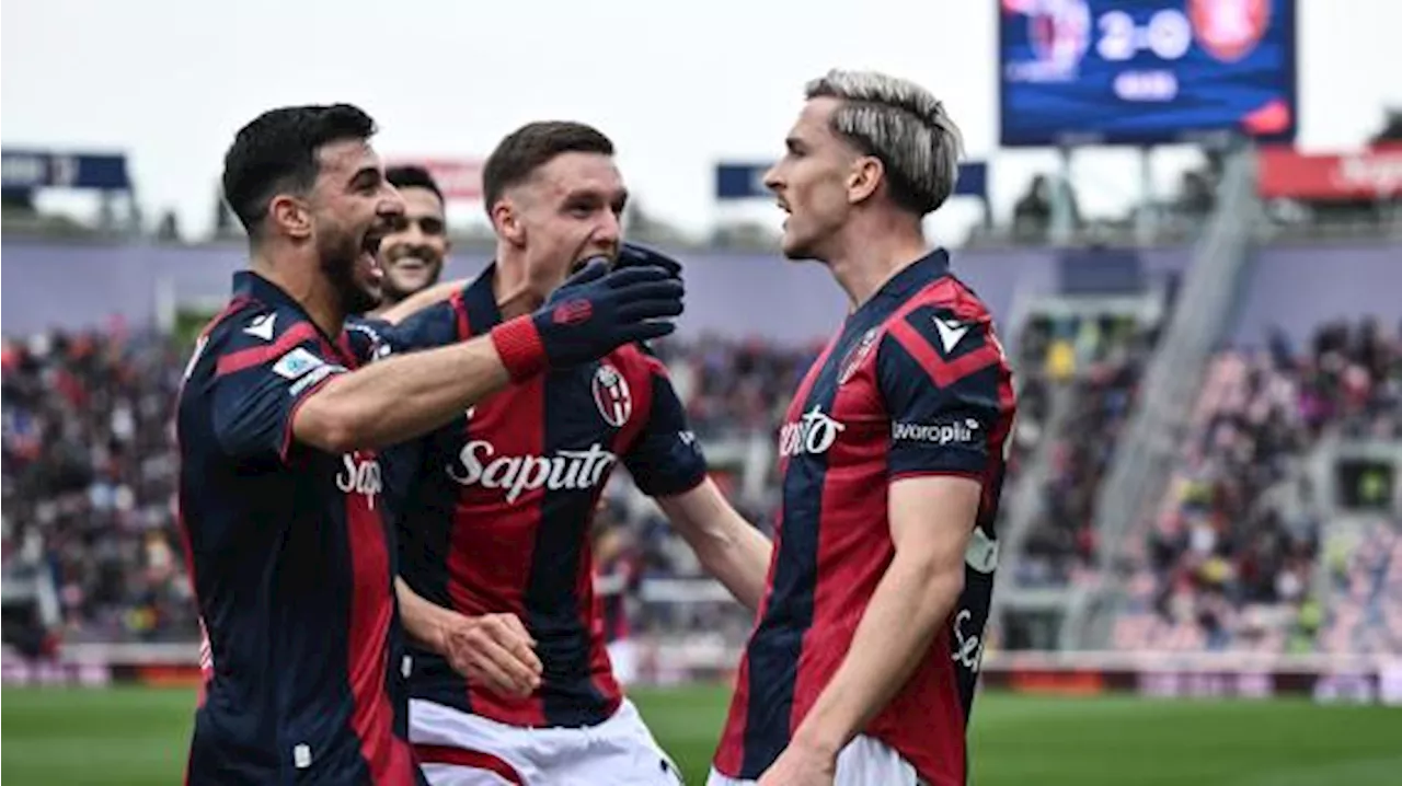 Bologna in cerca di punti Champions contro il Frosinone