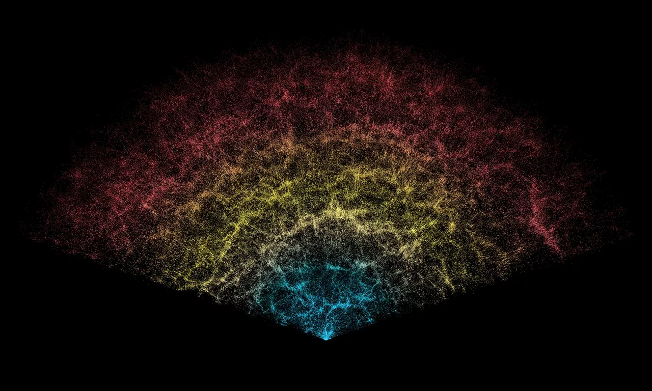 DESI Instrument Scans Night Sky to Create Largest 3D Map of the Universe