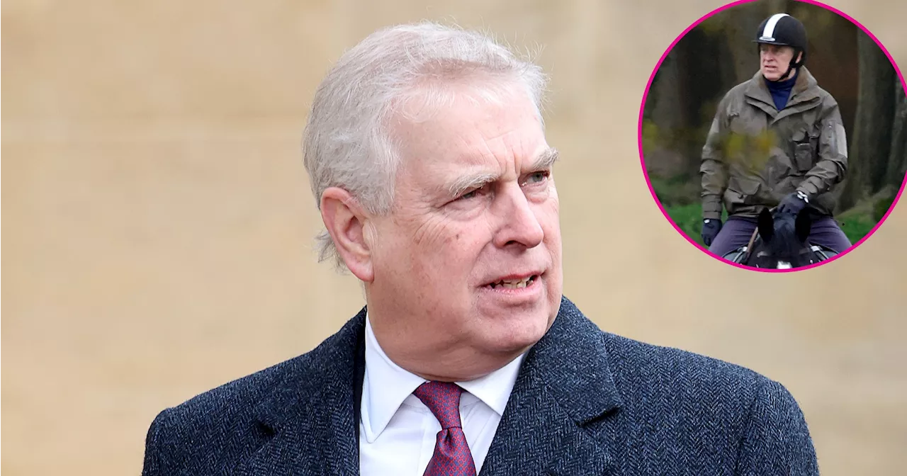 Prince Andrew Spotted Riding Horse as Netflix's Scoop Premieres