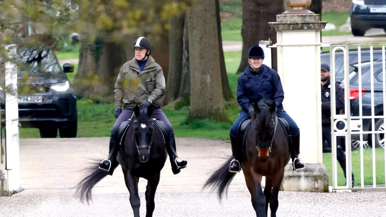 Prince Andrew Spotted Horseback Riding Amidst Epstein Scandal