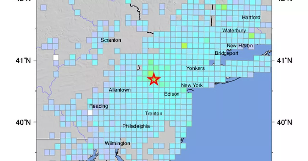 An earthquake just rocked NYC, New Jersey, and the surrounding areas