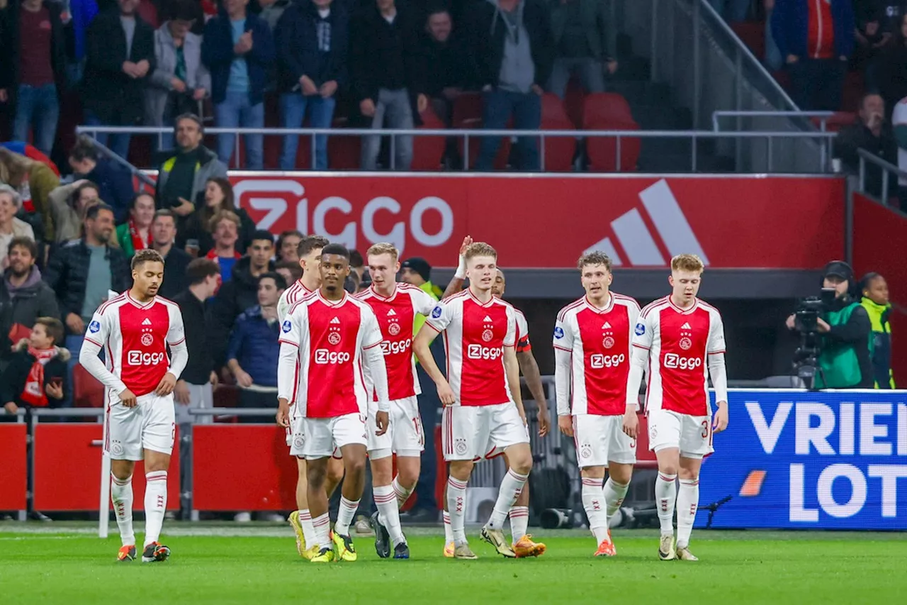 Ajax gaat de boeken in met extreem jong basiselftal