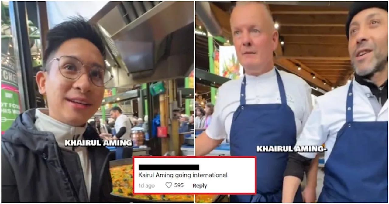 London Food Street Vendors Shock M'sians by Asking if They Knew Khairul Aming