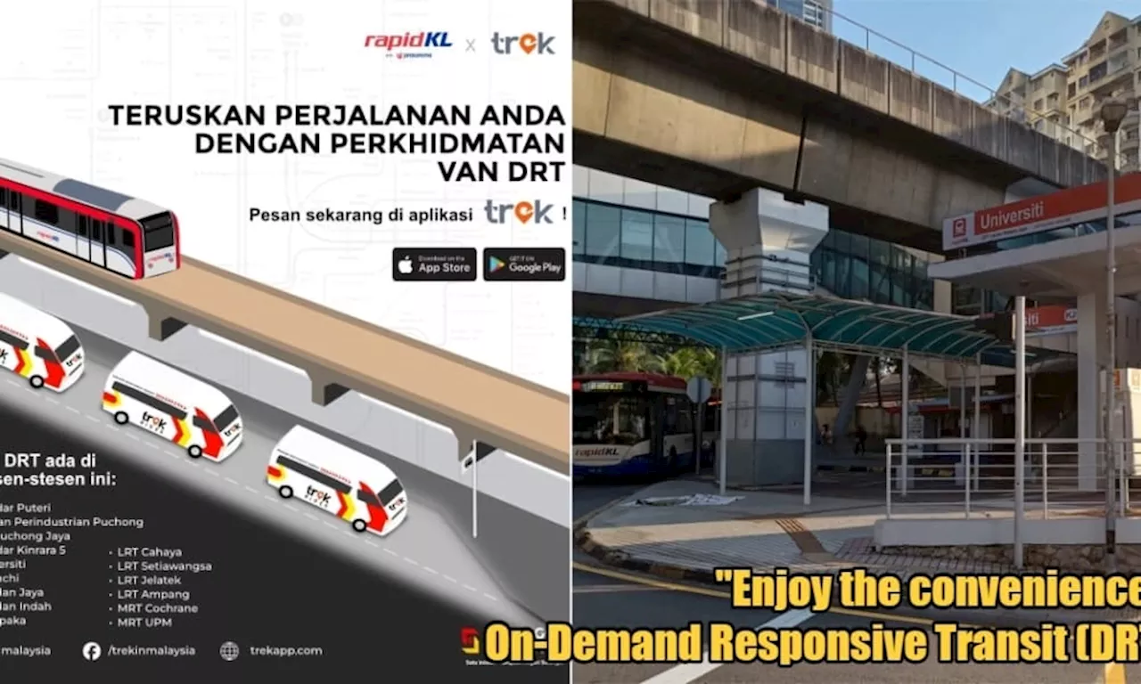 Rapid KL Teams Up With Trek Rides to Provide RM2 Rides To & From LRT & MRT Stations