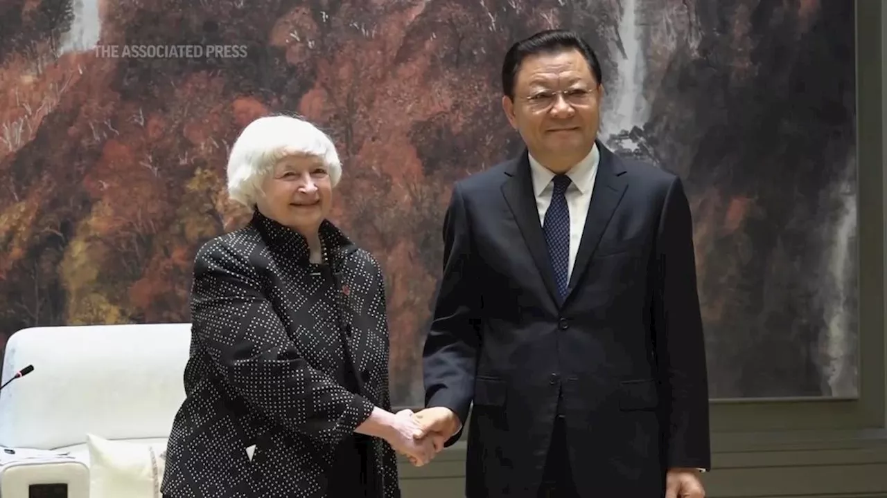 US Treasury Secretary Yellen meets business leaders in Guangzhou, kicking off her China visit