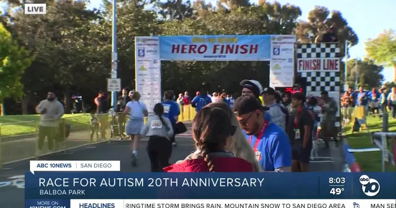 Annual Race for Autism draws thousands to Balboa Park