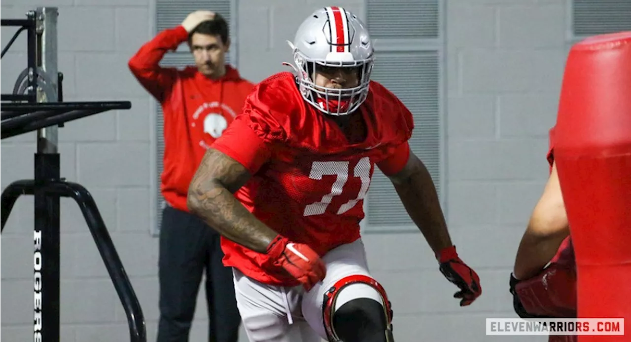 Ohio State Left Tackle Josh Simmons Improving Communication, Overall Game Entering Second Year With Buckeyes