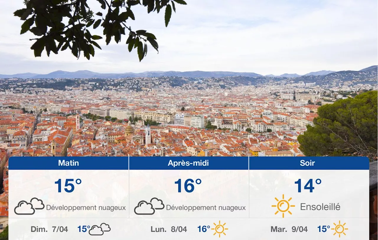 Météo Nice: prévisions du samedi 6 avril 2024