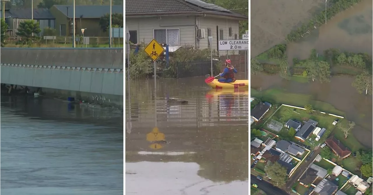 Clean up under way as NSW residents remain on flood watch