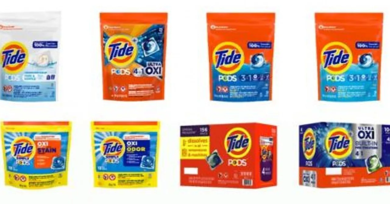 Millions of Laundry Detergent Packages Recalled Due to Injury Risk