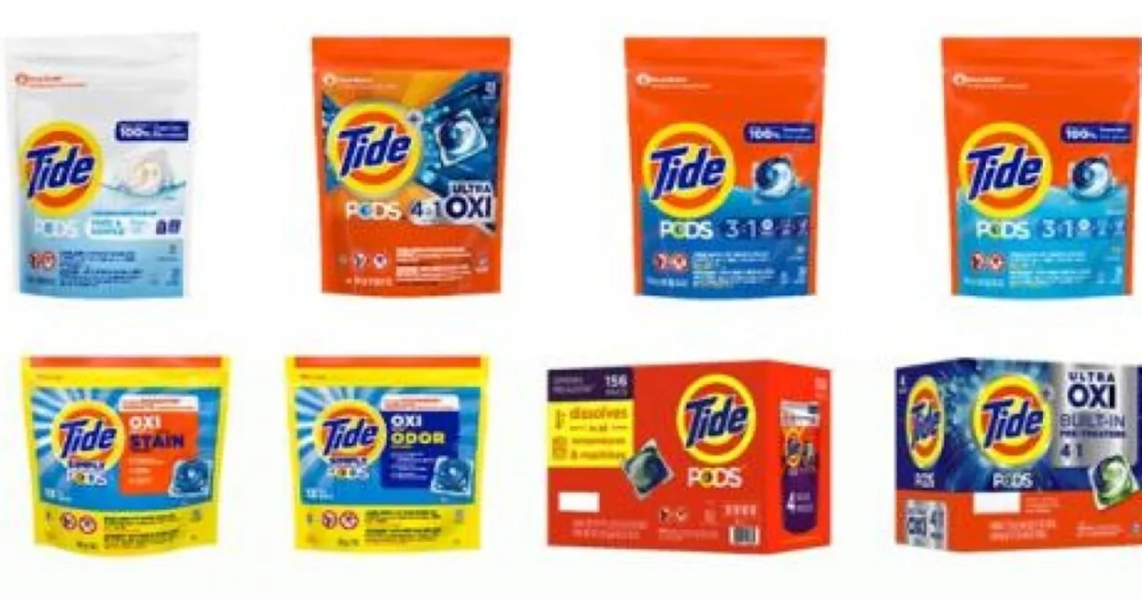 Procter & Gamble Recalls 8 Million Bags of Laundry Detergent Due to Packaging Defect