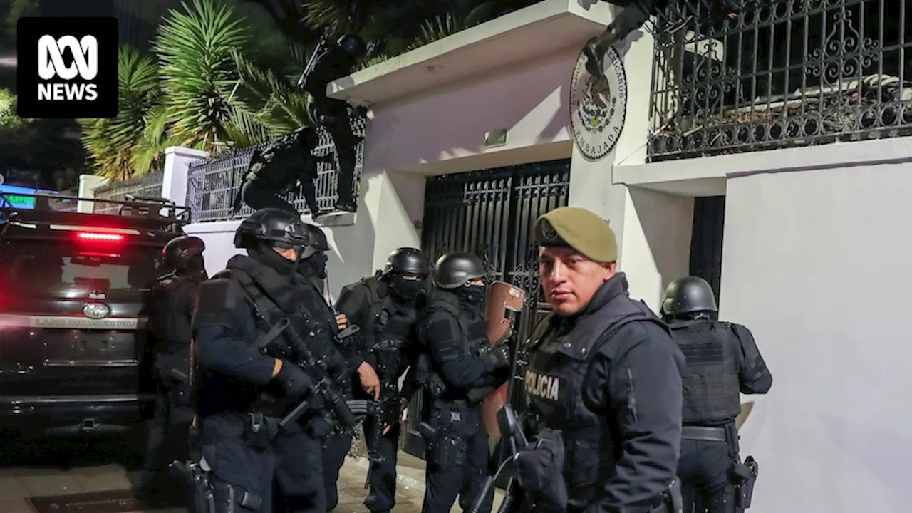 Ecuadorian police raid Mexican embassy to arrest former vice-president Jorge Glas