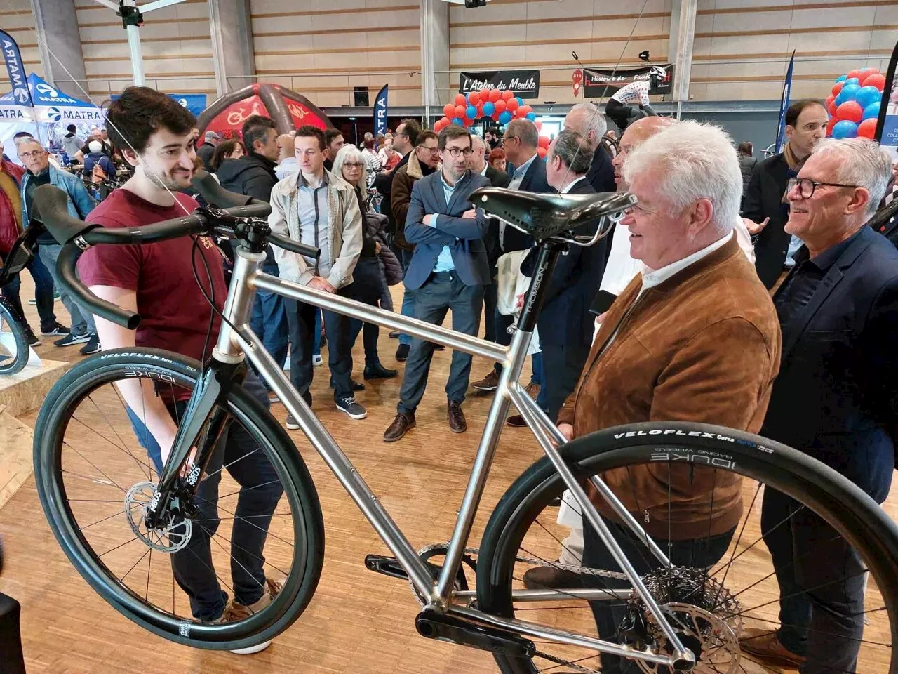 En images : le Salon du vélo de Châteaubriant attire la foule | L'Éclaireur de Châteaubriant