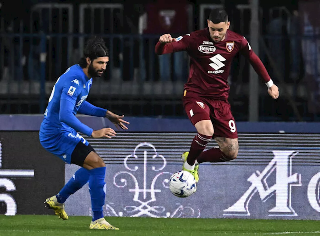 Serie A: in campo Empoli-Torino 1-1 DIRETTA e FOTO