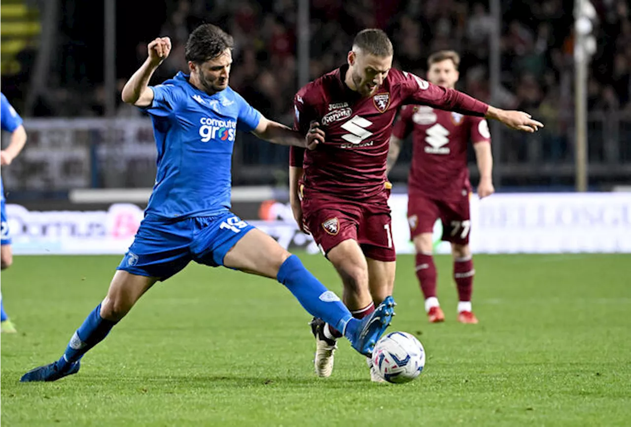 Serie A: in campo Empoli-Torino 3-2 DIRETTA e FOTO