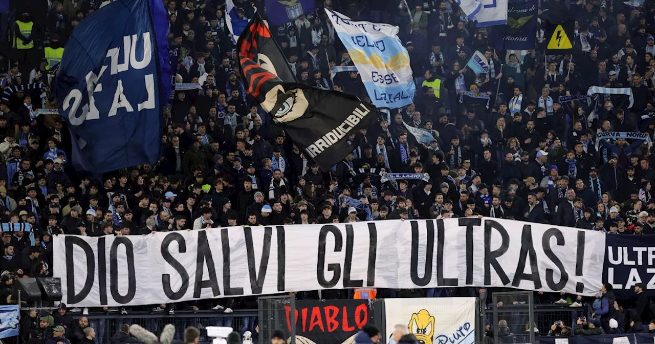 Derby della Capitale, scontri fuori dallo stadio, arrestato un capo ultrà della Lazio