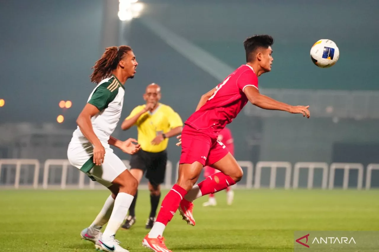 Pelatih Timnas Indonesia U-23 Tidak Puas dengan Hasil Uji Coba Melawan Arab Saudi U-23