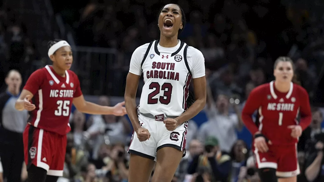 South Carolina Defeats North Carolina State in Women's NCAA Tournament