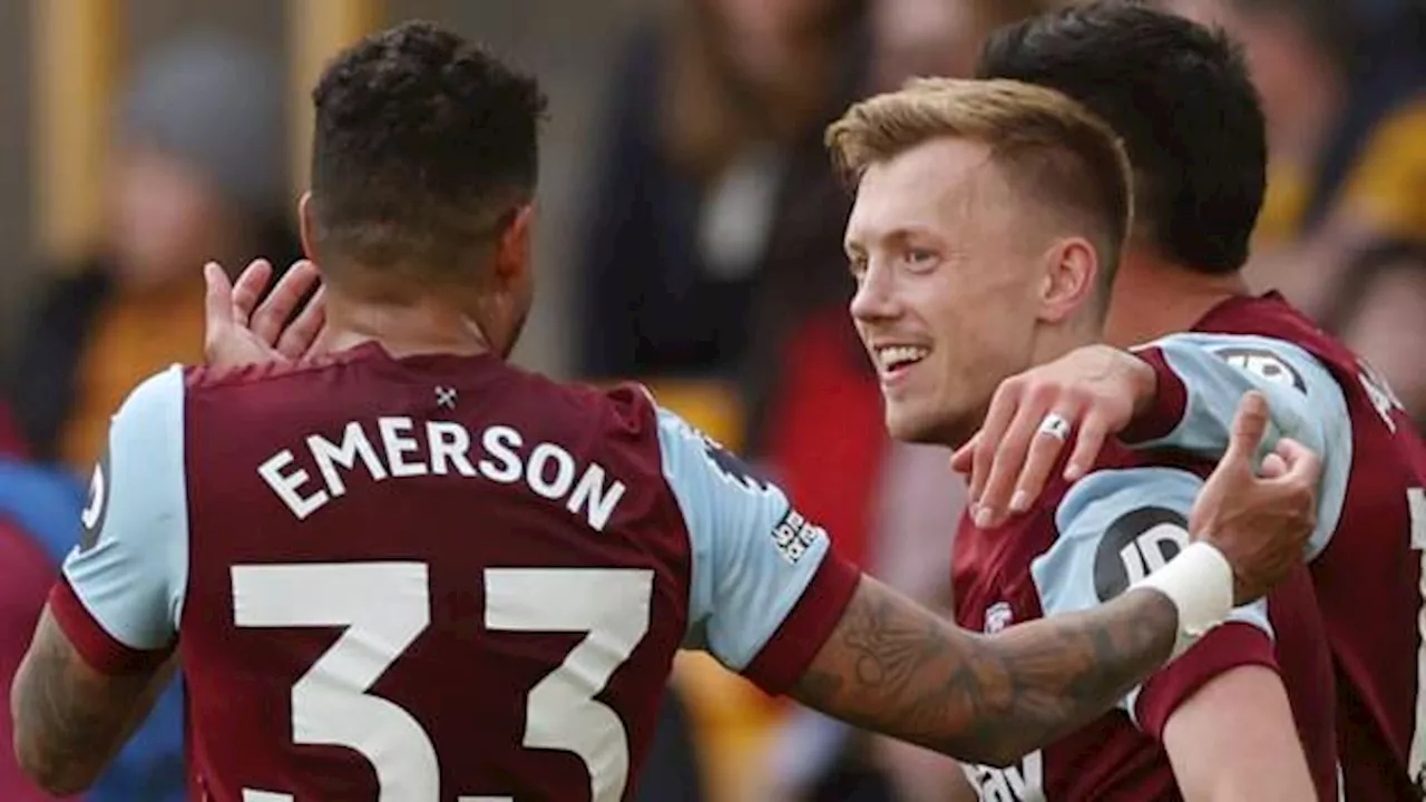 James Ward-Prowse scores winner as West Ham beat Wolves