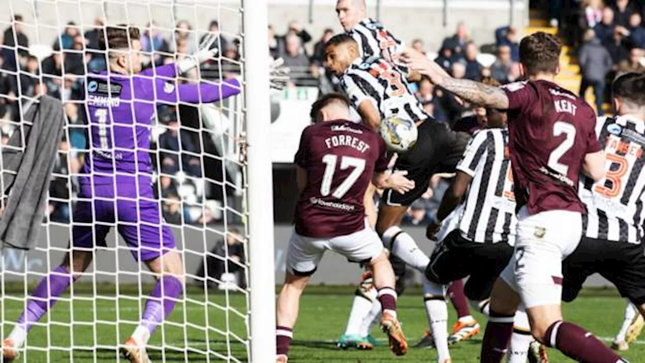 St Mirren clinch top-six spot despite Hearts defeat