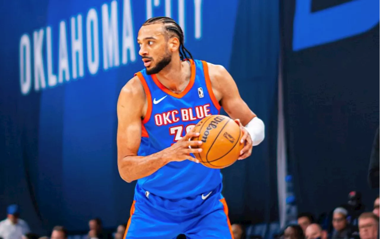 Olivier Sarr et Ousmane Dieng en finale de conférence des playoffs avec le Blue d’OKC