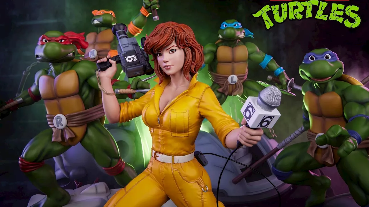 New Teenage Mutant Ninja Turtles Statue Featuring April O'Neil Announced