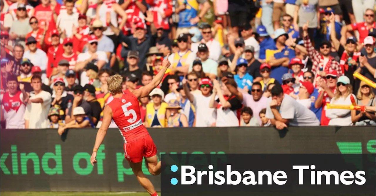 West Coast Eagles and Sydney Swans revive old rivalry in close match