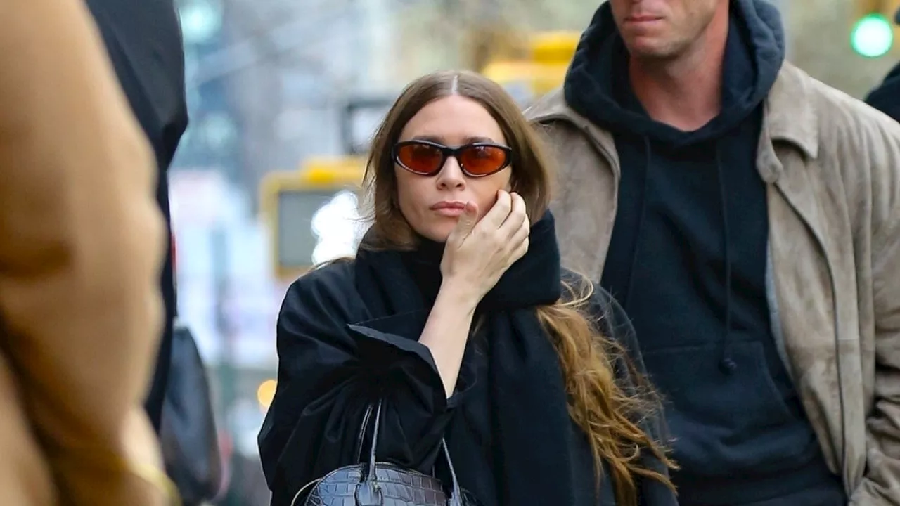 Ashley Olsen Steps Out in New York with a Different Bag from The Row