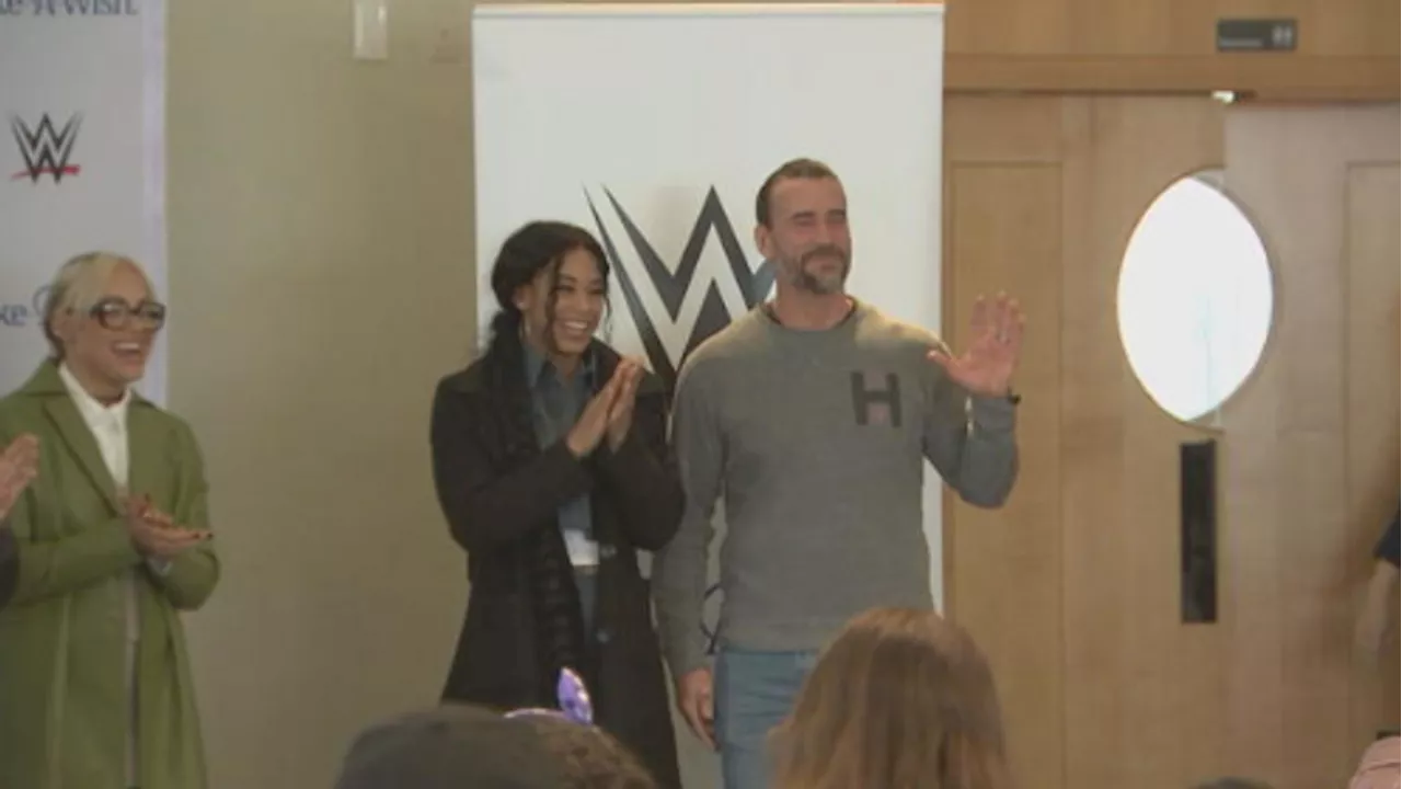 Make-A-Wish Foundation grants wishes for 19 kids to meet WWE stars ahead of WrestleMania