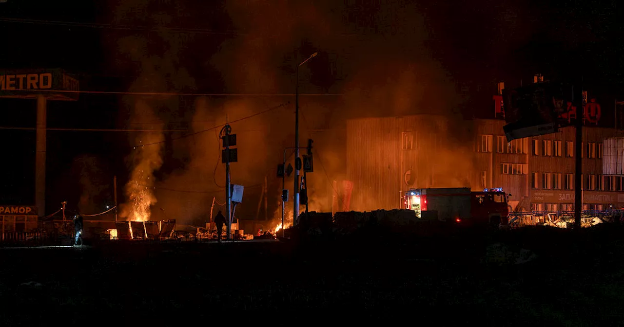 Russian missile strikes on Ukrainian city of Kharkiv leaves at least 6 dead