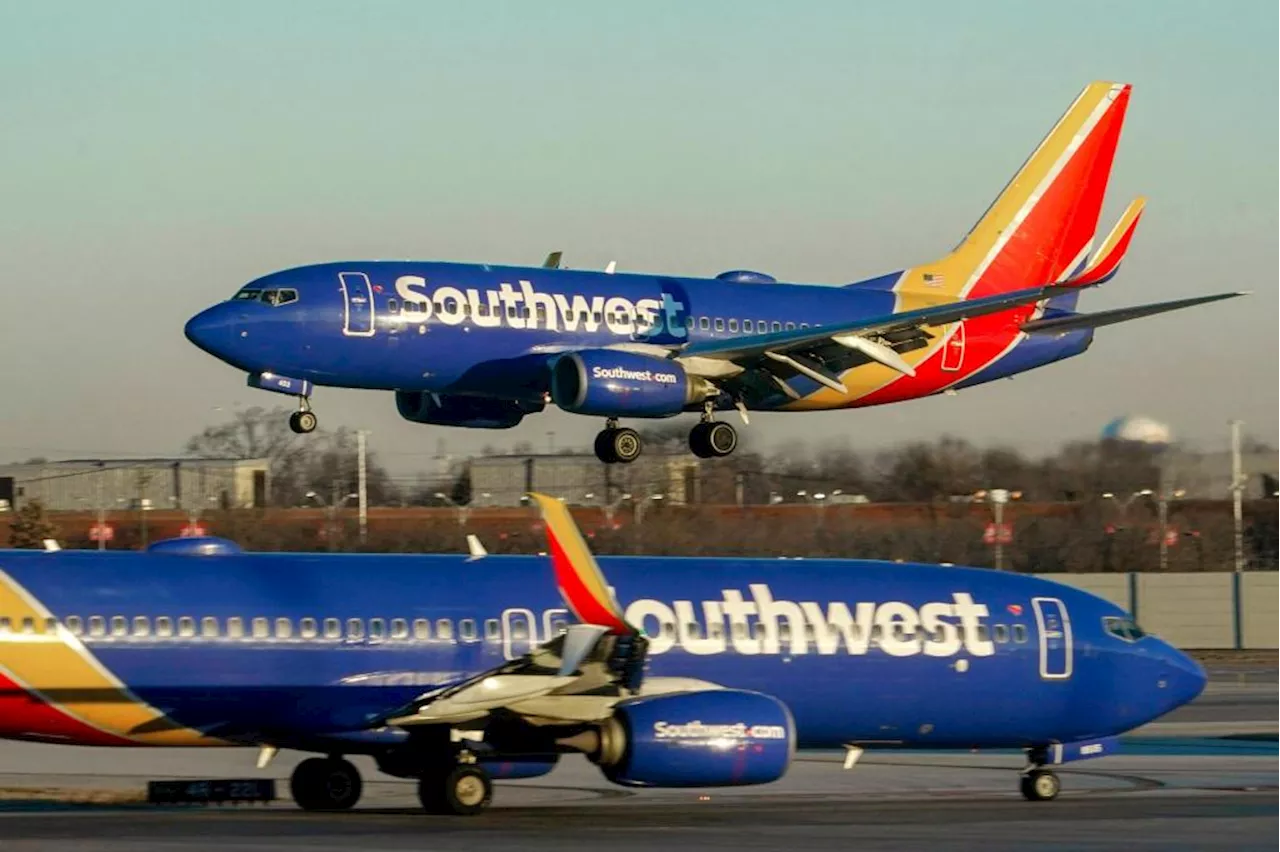 Southwest Airlines plane returns to gate after engine fire