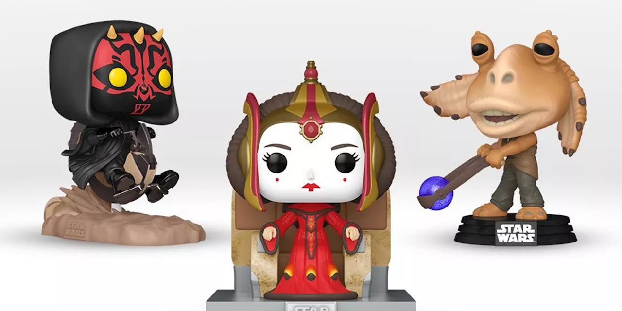 'Star Wars: The Phantom Menace' Gets New 25th Anniversary Funko Pops