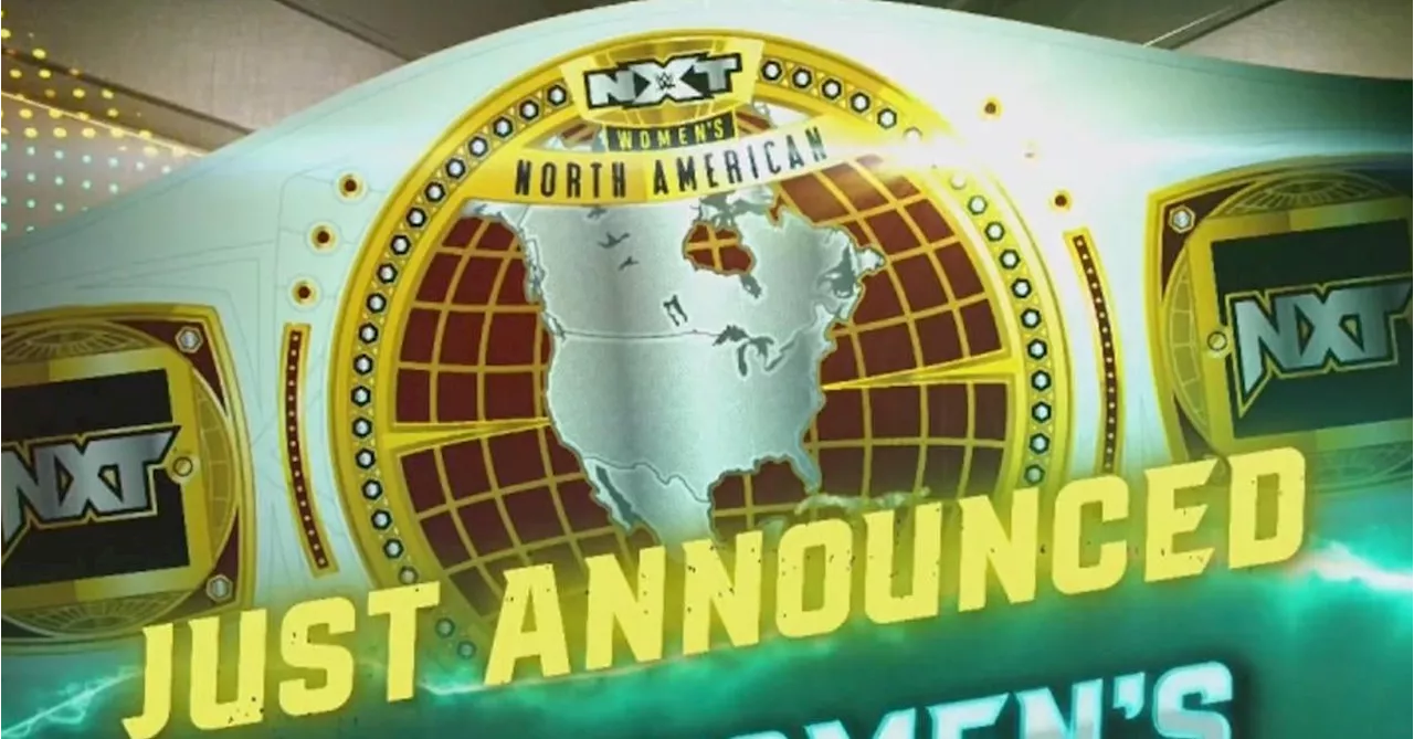 WWE NXT Reveals Second Women's Title at Stand & Deliver