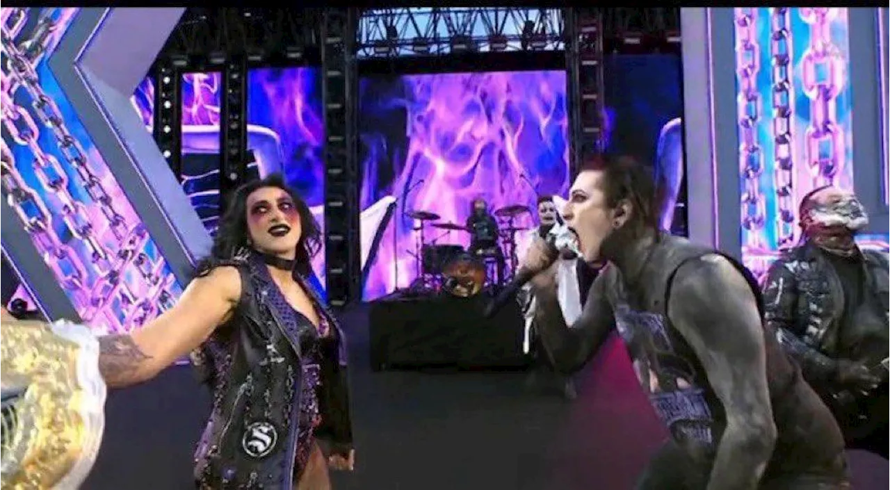 WWE WrestleMania 40: Motionless In White Gives a Surprise Live Performance of Rhea Ripley's Theme