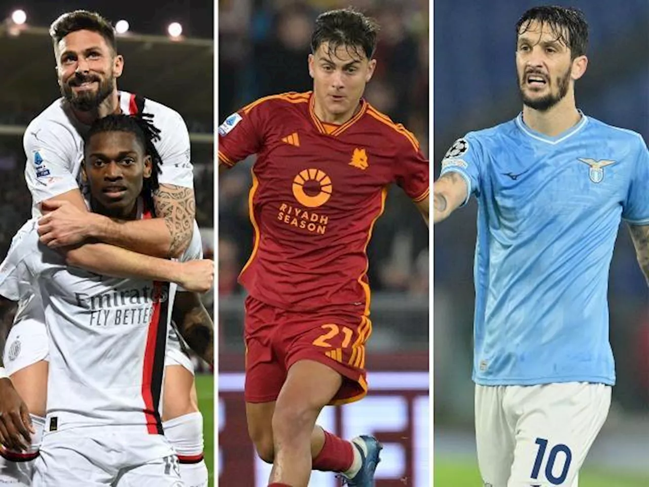 Dove vedere in tv Milan-Lecce, Roma Lazio e Empoli-Torino di oggi in serie A