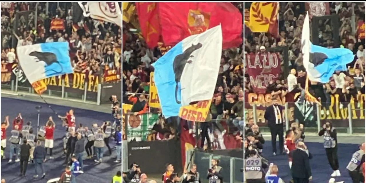 La Roma si riprende il derby con un gol di Mancini