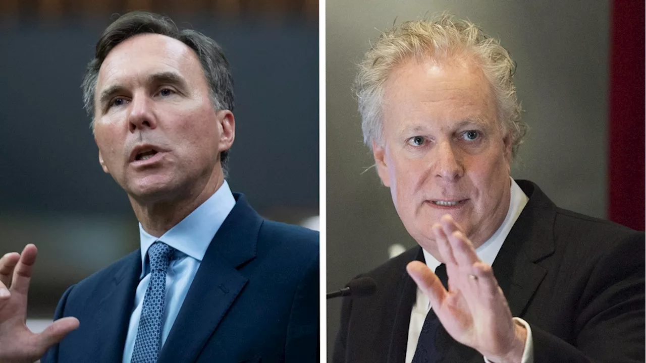 Former Canadian Finance Minister and Quebec Premier Call for Focus on Economic Growth