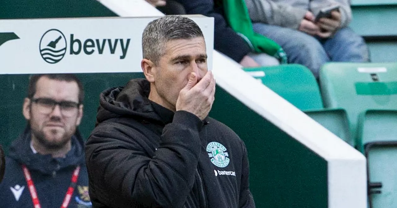 Nick Montgomery responds to Hibs boos with top six hopes hanging by thread