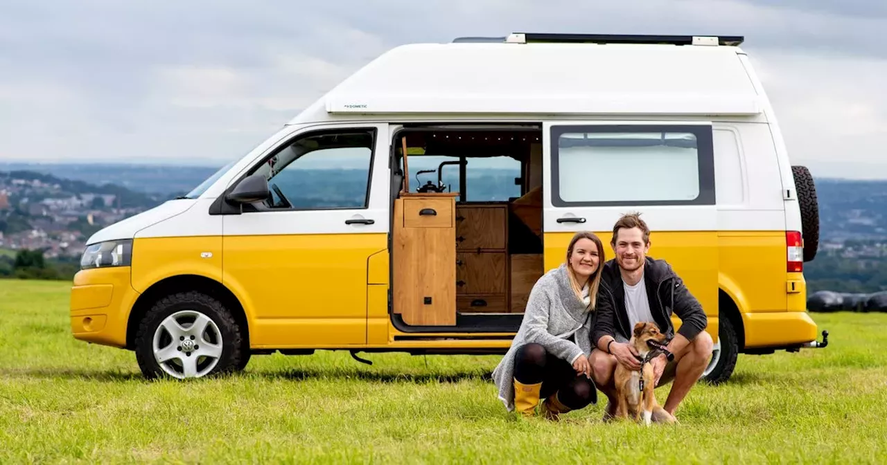 Woman quits job, buys £25k campervan to work off-grid while travelling the world