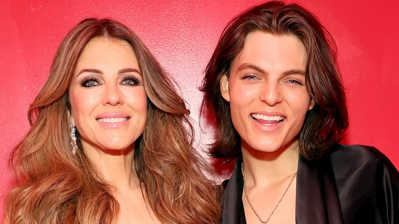 Elizabeth Hurley's Son Directs Her Racy Lesbian Scene in Upcoming Film