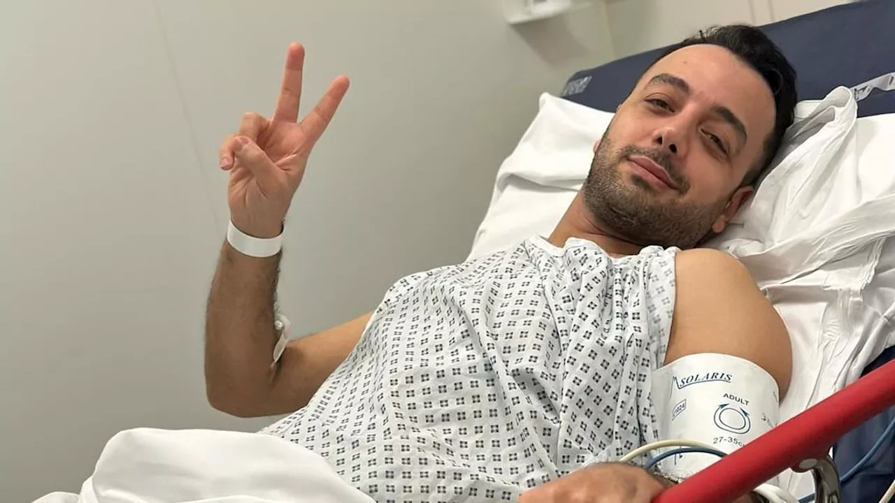 Iranian journalist stabbed outside his London home by three thugs who fled Britain within hours of...