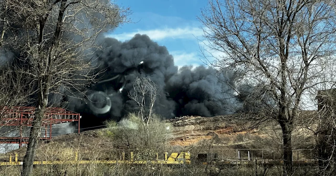 Second fire burning in Pueblo at EVRAZ steel mill prompts pre-evacuations in Salt Creek neighborhood