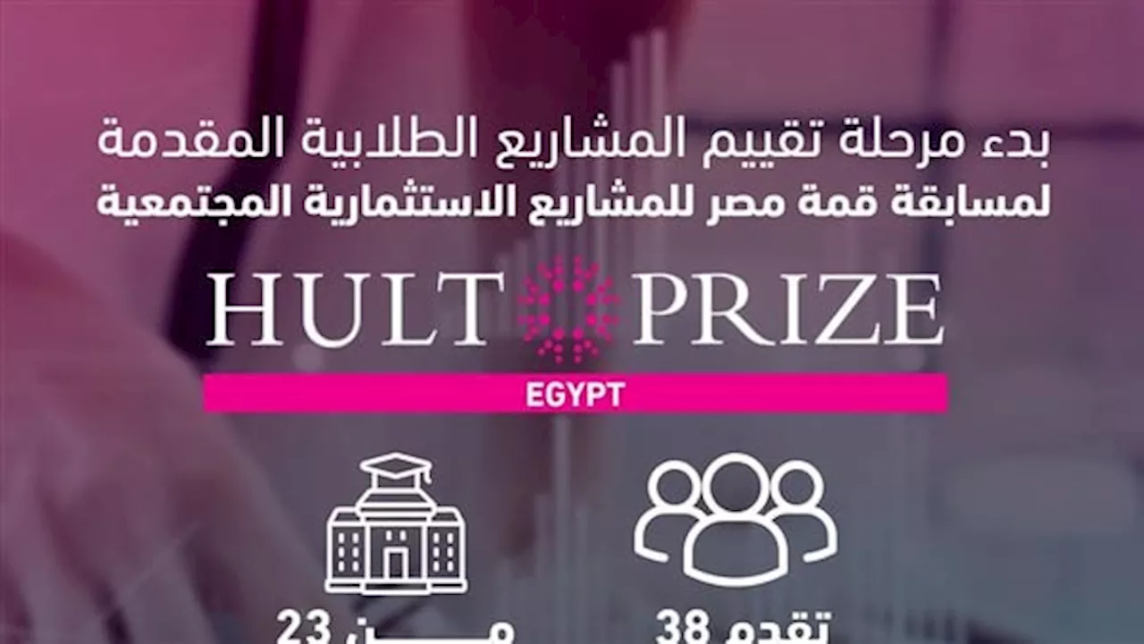 الفائزون بقمة المشاريع الاستثمارية المجتمعية يمثلون مصر في مسابقة Hult Prize العالمية