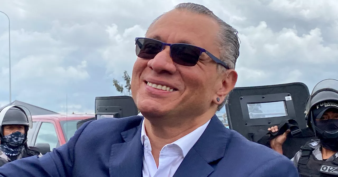 Asilo otorgado por México al exvicepresidente Jorge Glas es 'ilícito', advierte Ecuador