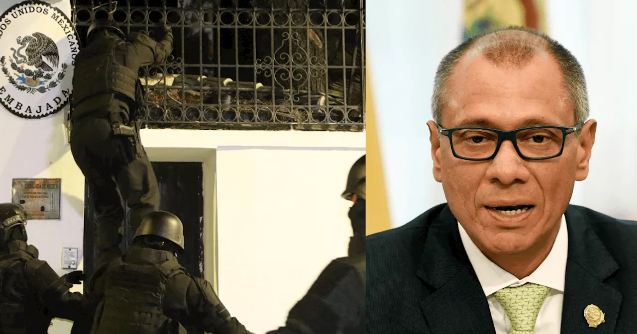 Las claves sobre la detención de Jorge Glas en la Embajada de México en Ecuador